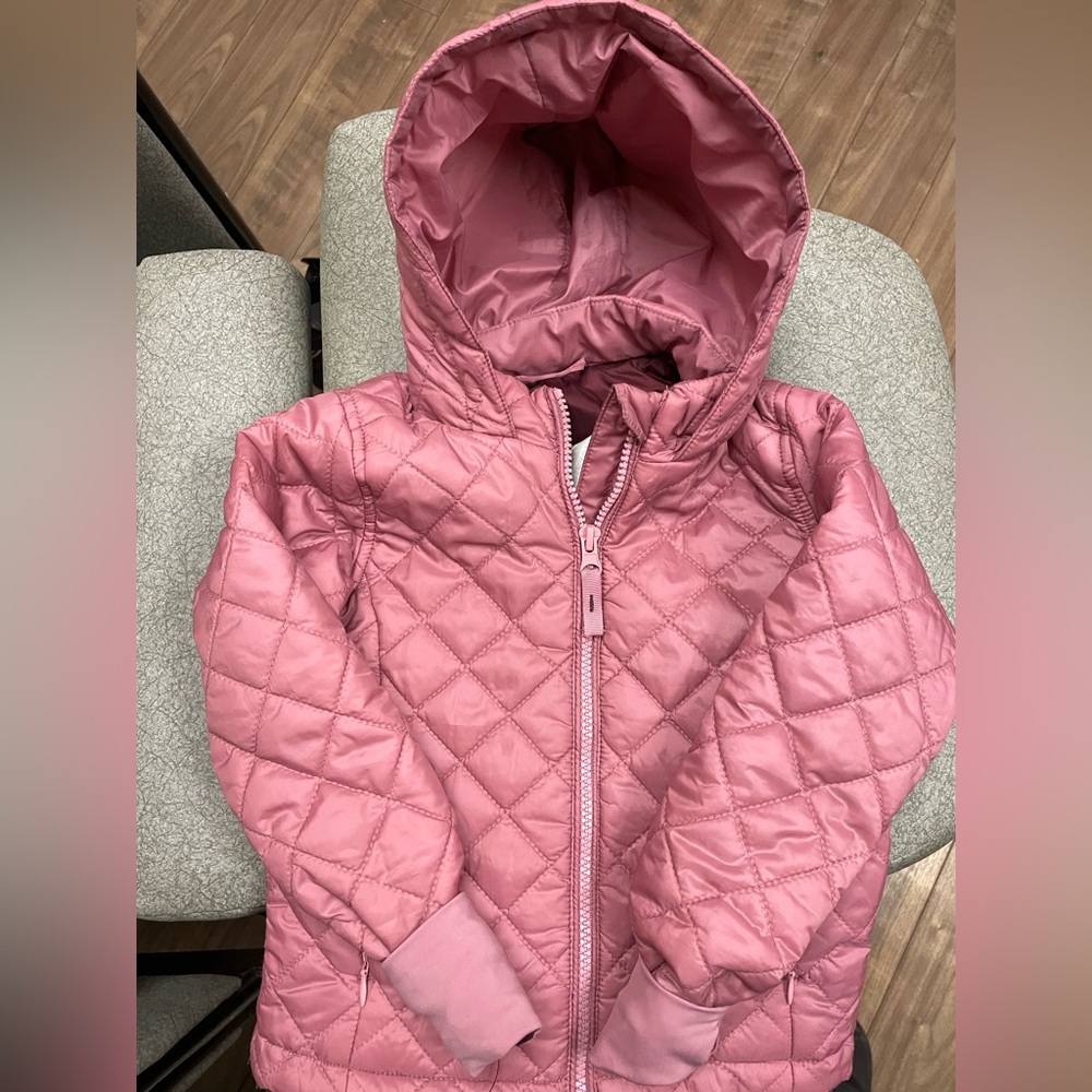Shyanne Pink Quilted Kids Puffer Jacket